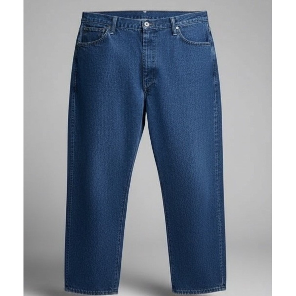 Vintage Wrangler 13MWZ Cowboy Cut Original Fit Jeans 42x32 Blue‎ Denim USA